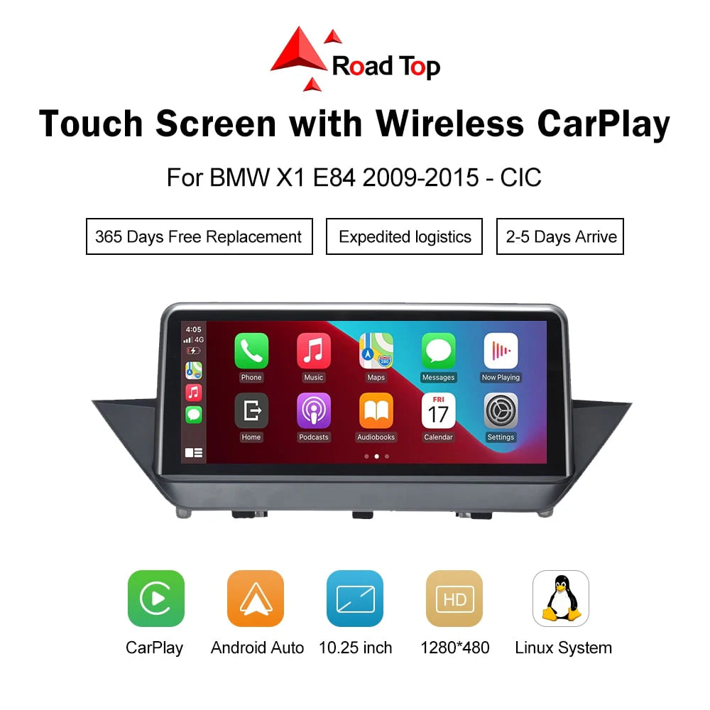 10.25 inch Touch Screen Car Stereo with Apple Carplay Android Auto GPS Navigation I256040